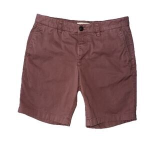 Hawker Rye Mens Sz 30, 9" Red Brown Shorts NWT